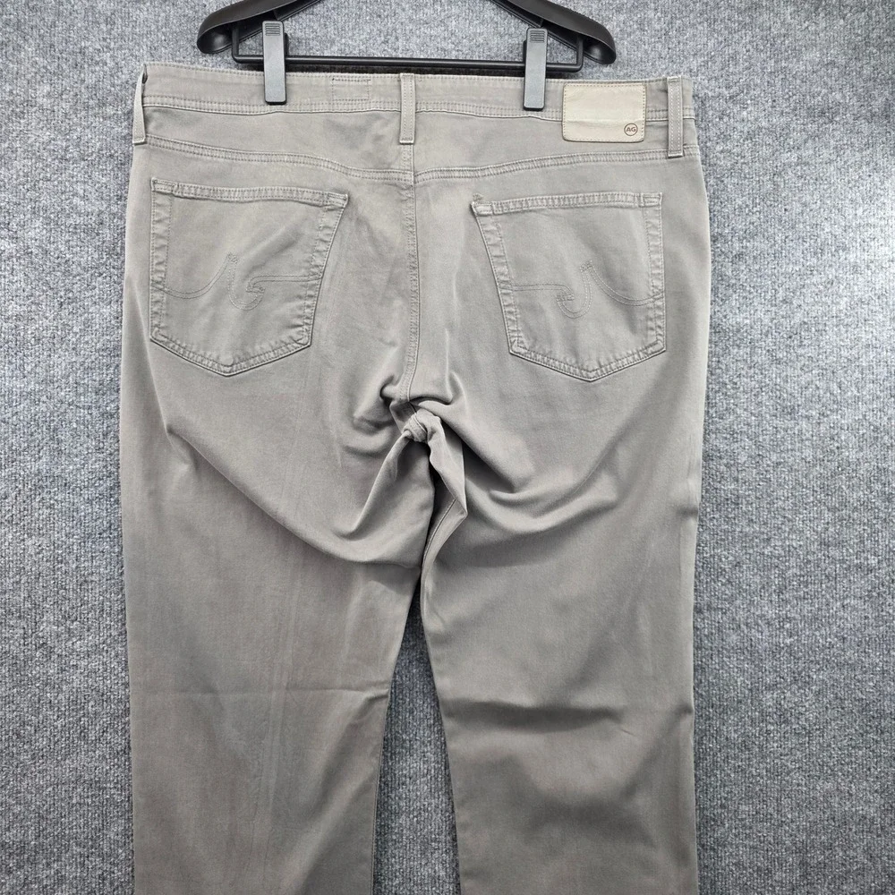 AG Adriano Goldschmied Everett Slim Straight Grey Pants 40x32 1794SUDSOY 32 Mens